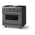 Viking 5 Series VGR53644GDGBBLP - 36 Inch Gas Range; Four Burners with Griddle