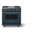 Viking 5 Series VGR53644GSQBB - 36 Inch Gas Range; Four Burners with Griddle