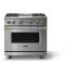 Viking 5 Series VGR53644GSSBBLP - 36 Inch Gas Range; Four Burners with Griddle