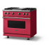 Viking 5 Series VGR53644GVABB - 36 Inch Gas Range; Four Burners with Griddle