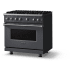 Viking 5 Series VGR53646BCSLP - 36 Inch Gas Range; Six Burners