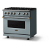 Viking 5 Series VGR53646BNSBB - 36 Inch Gas Range; Six Burners