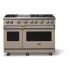 Viking 5 Series VGR54846GNABB - 48-inch Gas Range; Six Burners with Griddle