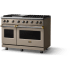 Viking 5 Series VGR54846GNABB - 48-inch Gas Range; Six Burners with Griddle