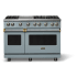 Viking 5 Series VGR54846GNSBBLP - 48-inch Gas Range; Six Burners with Griddle