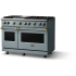 Viking 5 Series VGR54846GNSBBLP - 48-inch Gas Range; Six Burners with Griddle