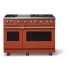 Viking 5 Series VGR54846GSCBB - 48-inch Gas Range; Six Burners with Griddle