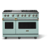 Viking 5 Series VGR54846GSPBBLP - 48-inch Gas Range; Six Burners with Griddle