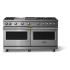 Viking 5 Series VGR56046GQSSBBLP - 5 Series 60 Inch Gas Range