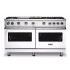 Viking 5 Series VGR5606GQWH - White Front View