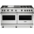 Viking 5 Series VGR5606GQSS - 5 Series 60" Gas Range in Front View