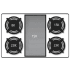 Viking 7 Series VGR73624GSSLP - Burner Configuration