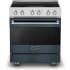 Viking 3 Series RVIR3304BSQ - 30 Inch Freestanding Induction Range in Cooktop View