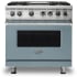 Viking 5 Series VDR5364GNSBB - 36 Inch Dual Fuel Range with 4 Sealed Burner