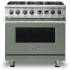 Viking 5 Series VDR5366BEUBB - 36 Inch Dual Fuel Range with 6 Sealed Burner
