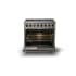 Viking 7 Series VDR73626BNALP - 36 inch Dual Fuel Range