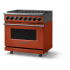 Viking 7 Series VDR73626BSC - 36 Inch Freestanding Dual Fuel Range