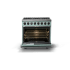 Viking 7 Series VDR73626BSPLP - 36 Inch Freestanding Dual Fuel Range