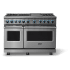 Viking 7 Series VDR74826GSS - 48 Inch Freestanding Dual Fuel Range