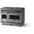 Viking 7 Series VDR74826GSSLP - 48 In. Stainless Steel Liquid Propane Dual Fuel Range With Griddle