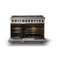 Viking 7 Series VDR74828BBHLP - Dual Fuel Range
