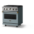 Viking VGIC53024BNSBB - 30 Inch Open Burner Gas Range