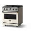 Viking VGIC53024BPWBB - 30 Inch Open Burner Gas Range