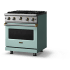 Viking VGIC53024BSPBB - 30 Inch Open Burner Gas Range