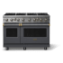 Viking 5 Series VGIC54828BCSBB - 48”W. Gas Range; Eight Burners