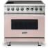 Viking 5 Series VIR53626BBH - 36 Inch Induction Self-Clean Range With 6 Burners