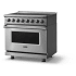 Viking 5 Series VIR53646BSS - 36 Inch Induction Range with 6 Elements