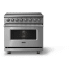 Viking 5 Series VIR53646BSS - 36 Inch Induction Range with 6 Elements