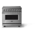 Viking 5 Series VIR53646BSS - 36 Inch Induction Range with 6 Elements