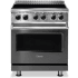 Viking 5 Series VIR53024BDG - 30 Inch Freestanding Induction Range with 4 Elements in Front View