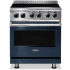 Viking 5 Series VIR53024BSB - 30 Inch Freestanding Induction Range with 4 Elements in Front View