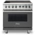 Viking 5 Series VIR53626BDG - 36 Inch Freestanding Induction Range in Front View
