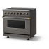 Viking 5 Series VIR53646BDGBB - 36 Inch Induction Range