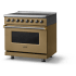 Viking 5 Series VIR53646BGHBB - 36 Inch Induction Range