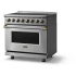 Viking 5 Series VIR53646BSSBB - 36 Inch Induction Range