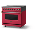 Viking 5 Series VIR53646BVABB - 36 Inch Induction Range