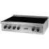 Viking 5 Series VIRT5366BSS - 36 Inch Induction Rangetop with 6 Elements in Angled View