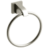 Rohl Zendo ZO7BN - 6 1/2 Inch Wall Mounted Towel Ring in Brushed Nickel