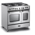 Verona Prestige Series VPFSGE365DSS - Stainless Steel Angled View