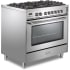 Verona Prima Collection VPRFSGE365SS - 36 Inch Freestanding Dual Fuel Range