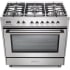 Verona Prima Collection VPRFSGE365SS - 36 Inch Freestanding Dual Fuel Range