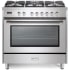 Verona Prima Collection VPRFSGE365SS - 36 Inch Freestanding Dual Fuel Range