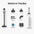Samsung BESPOKE VS20A95923W - Bespoke Jet™ Cordless Stick Vacuum