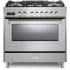 Verona Ultima Collection VUFSGE365SS - 36 Inch Freestanding Dual Fuel Range