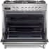 Verona Ultima Collection VUFSGE365SS - 36 Inch Freestanding Dual Fuel Range