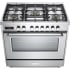 Verona Ultima Collection VUFSGE365SS - 36 Inch Freestanding Dual Fuel Range